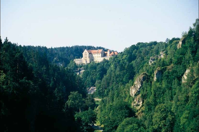 Natural park Franconian Switzerland