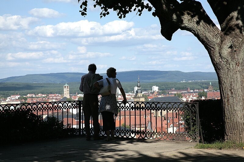 Have a view to the city of Bamberg