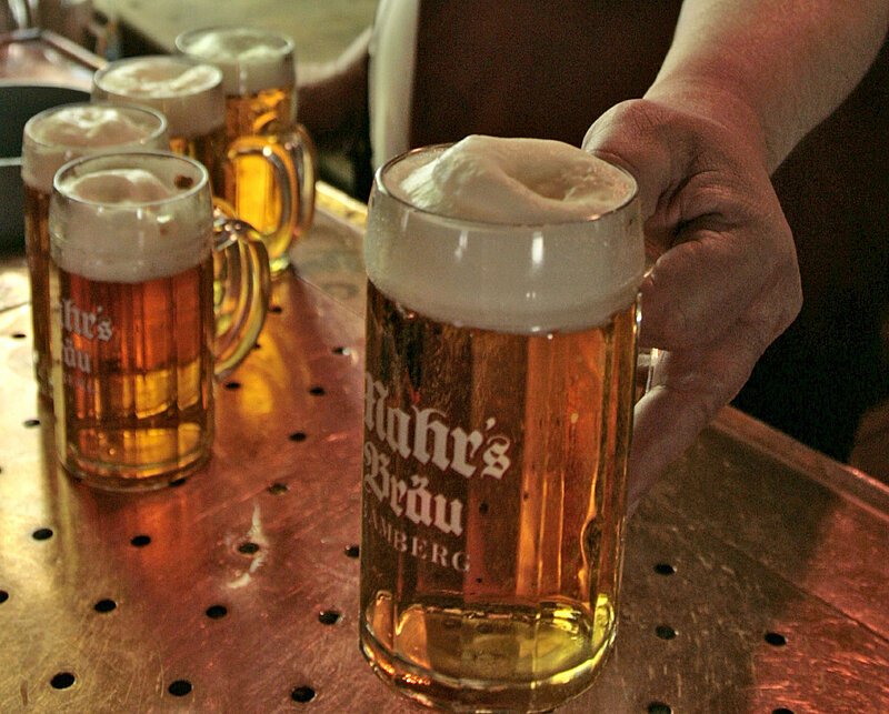 Bamberg is a beer city with its 9 breweries and more than 50 different types of beer.