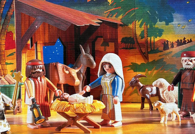 Playmobil-Krippe