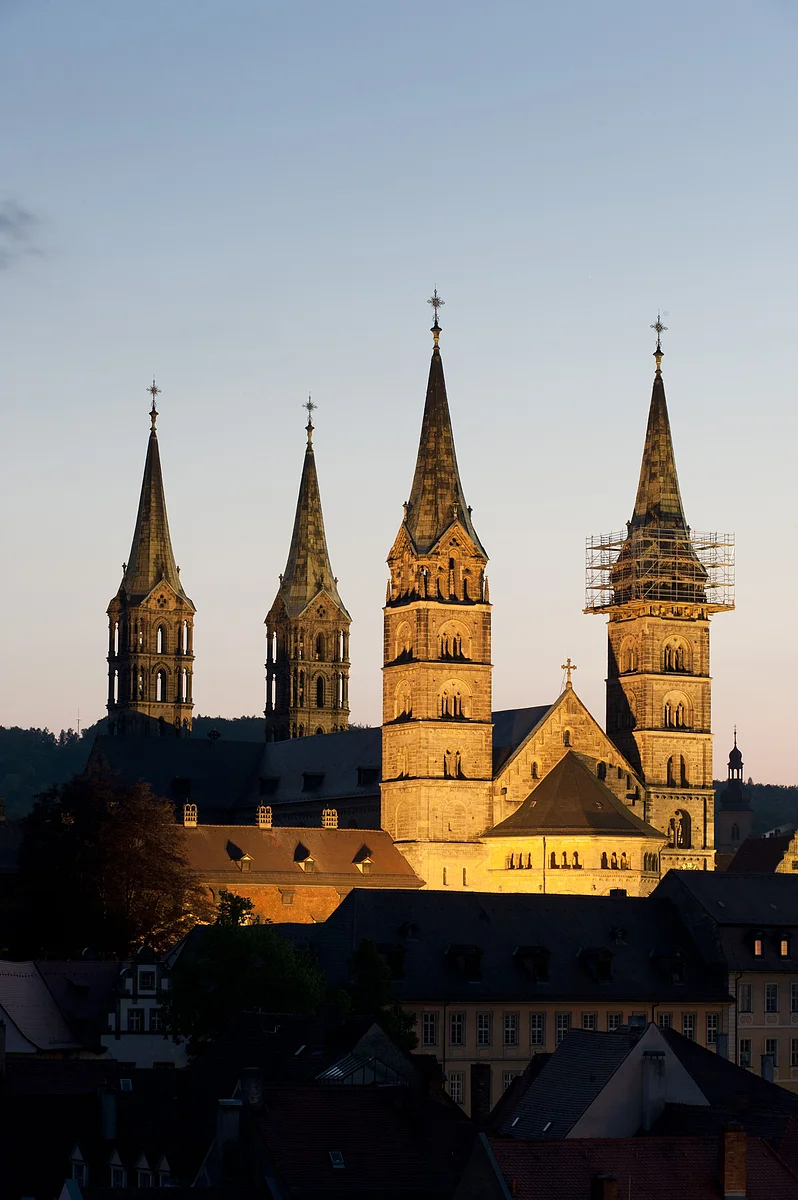 Der Kaiserdom ist eines der markasntesten Highlights im Welterbe Bamberg.