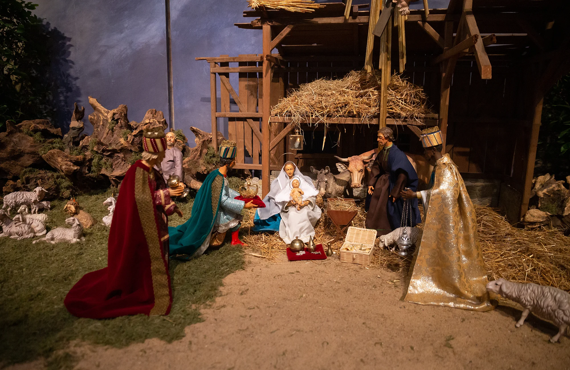 Krippe im Bamberger Dom, Szene Dreikönig