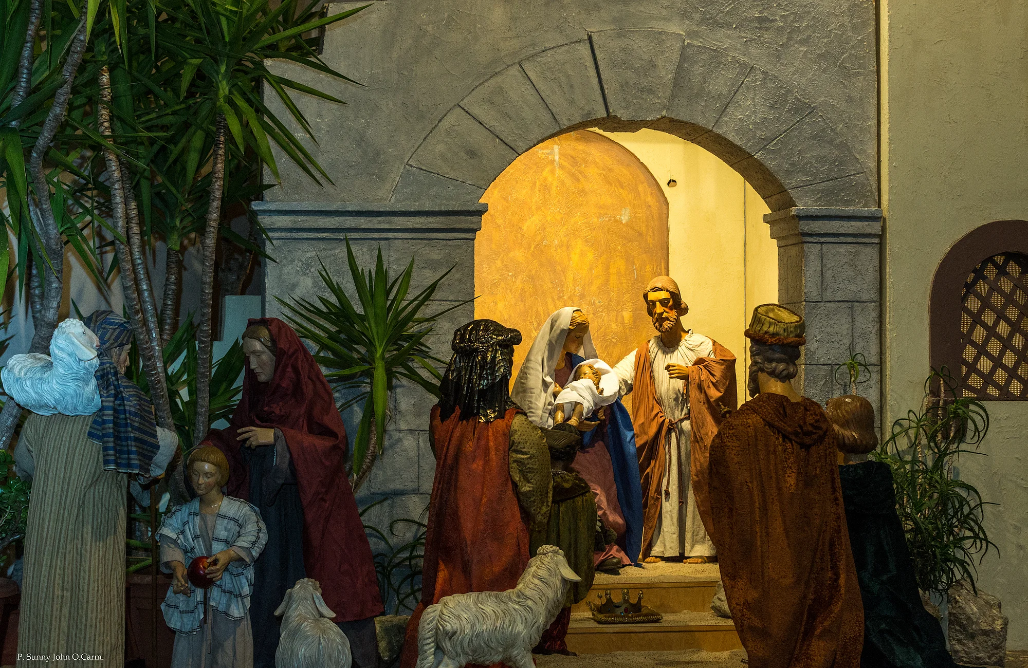 Krippe in der Kirche St. Urban