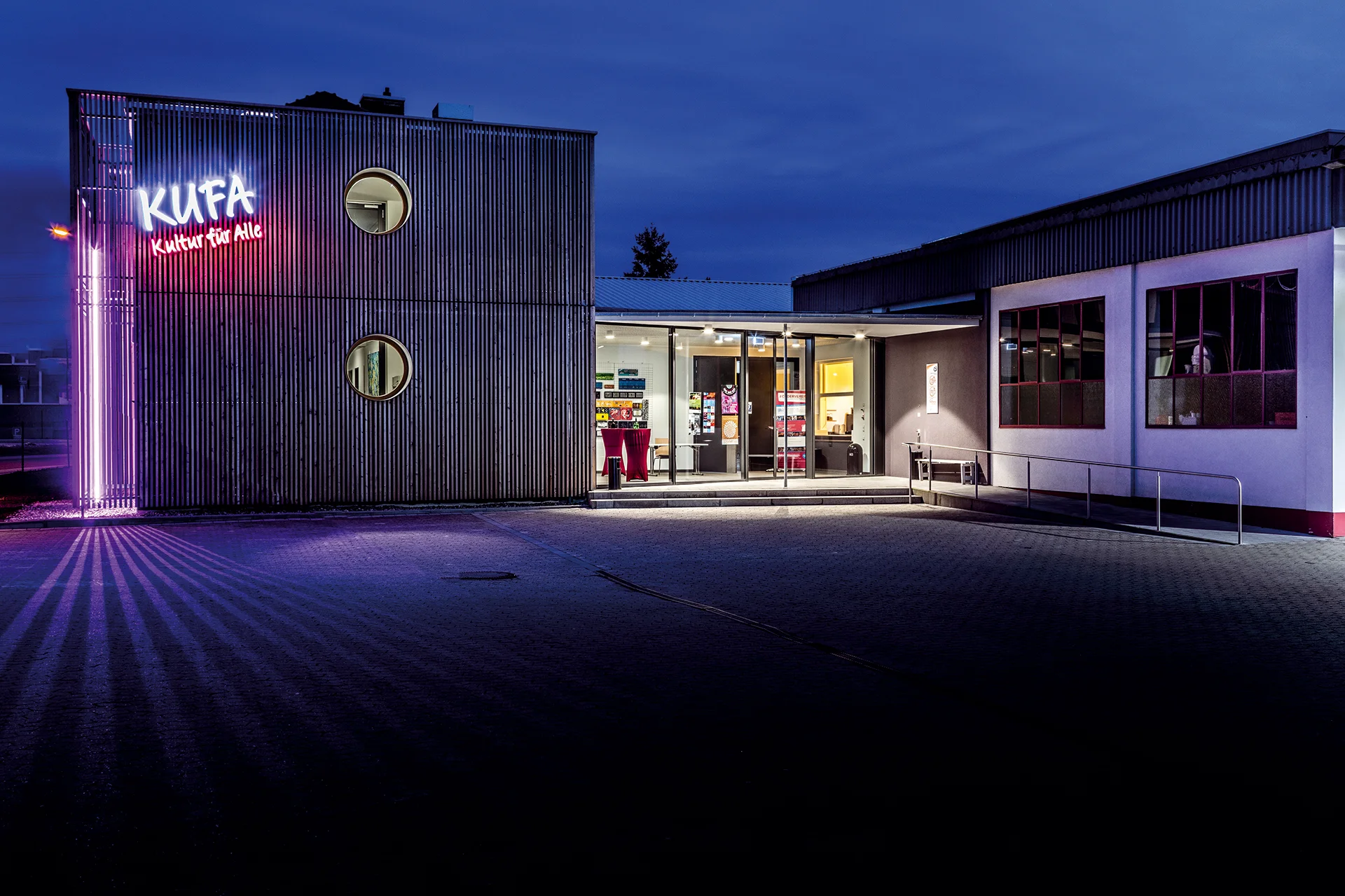 Exterior view of the KUFA Bamberg Exterior view of the KUFA Bamberg