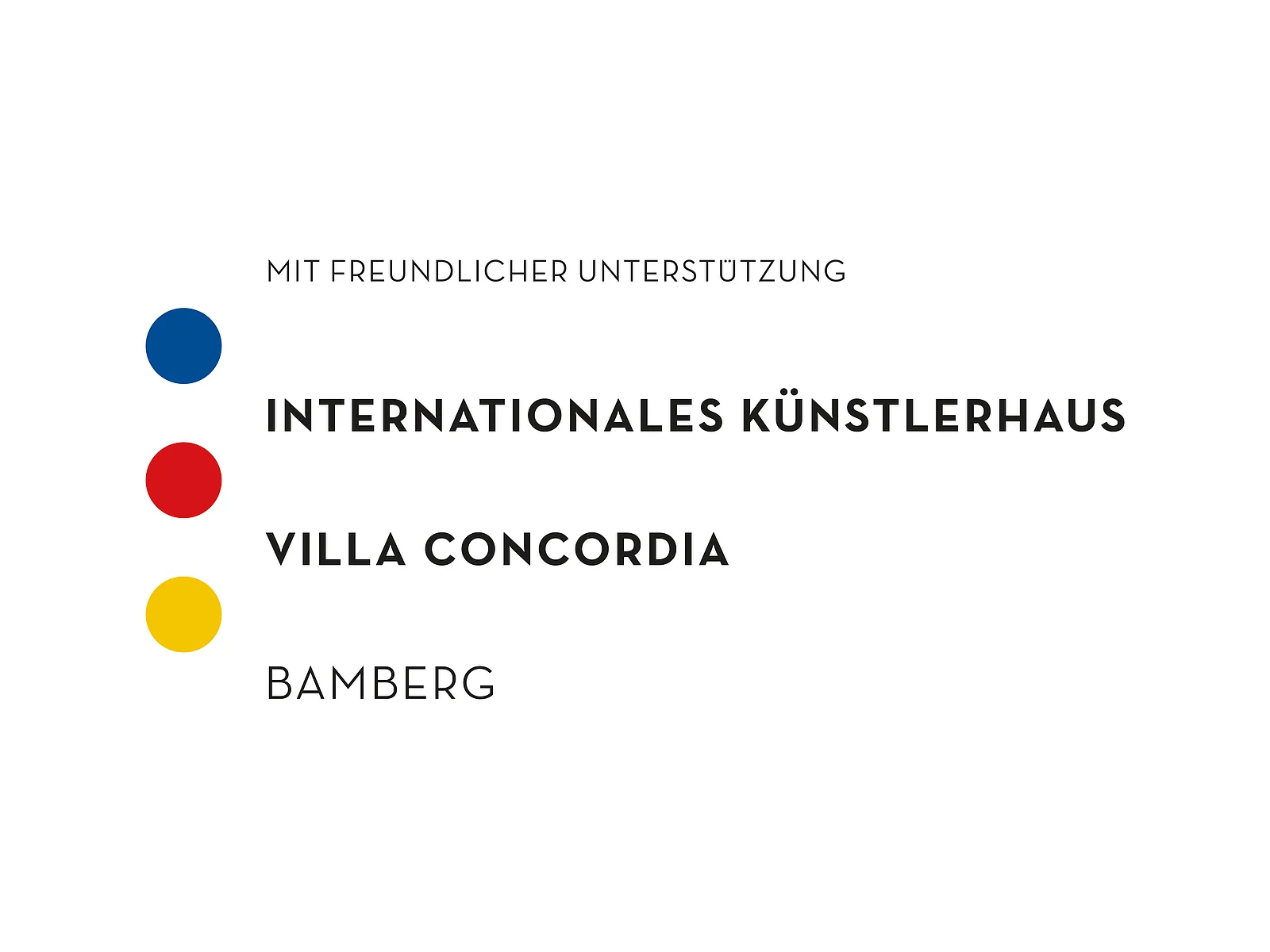 Logo Künstlerhaus Villa Concordia