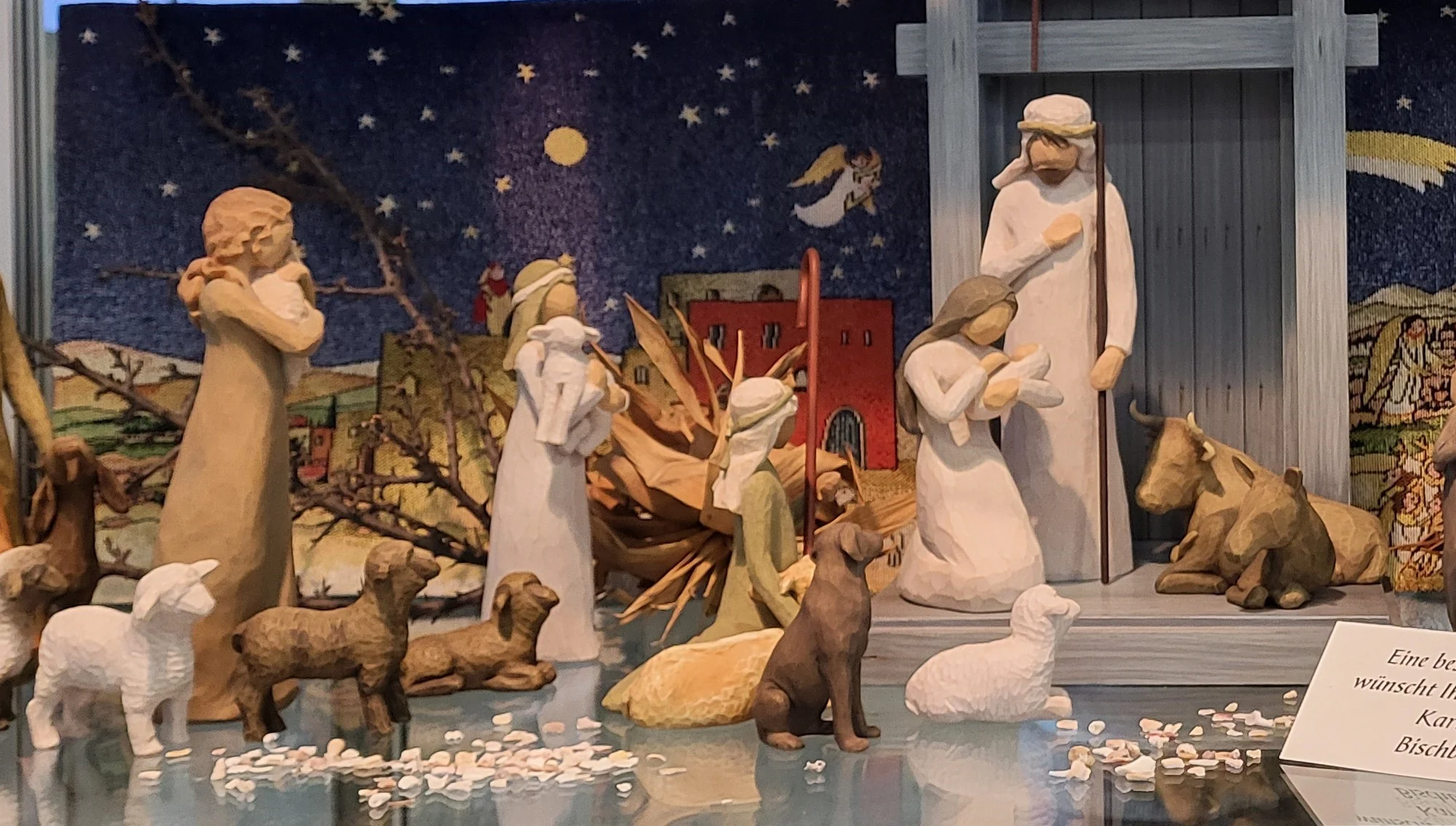 Krippenausstellung im Landratsamt von Karl-Heinz Exner
