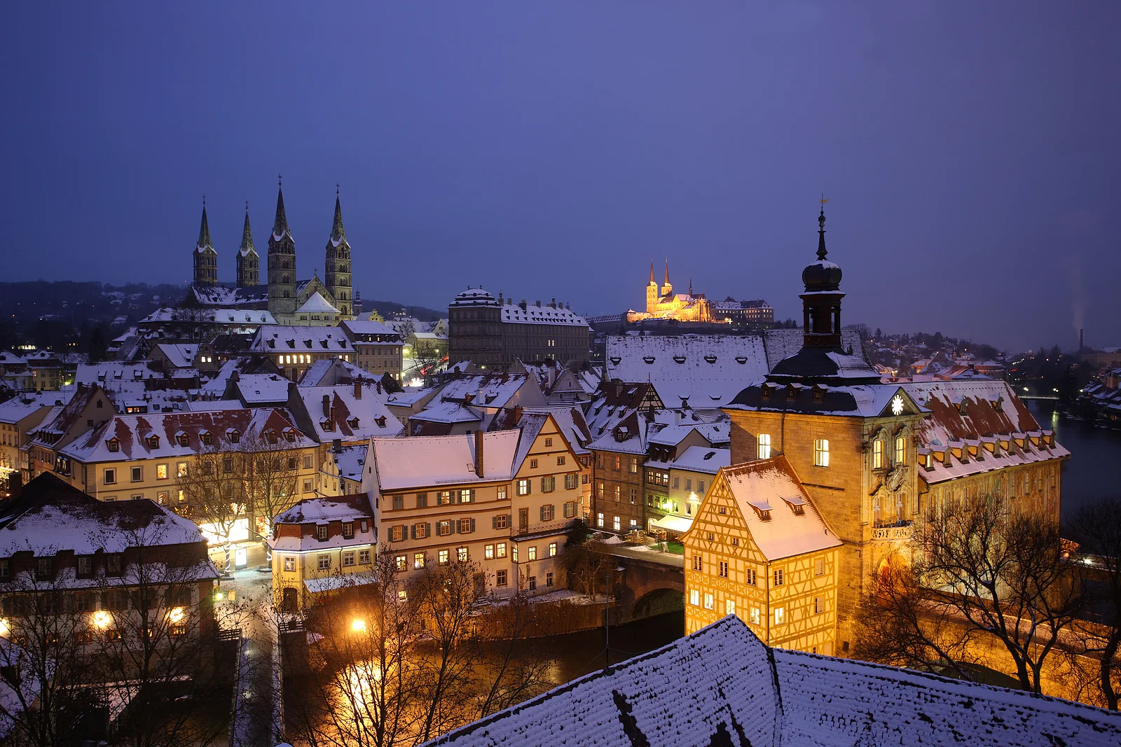 Ausblick vom Schloss Geyerswörthturm