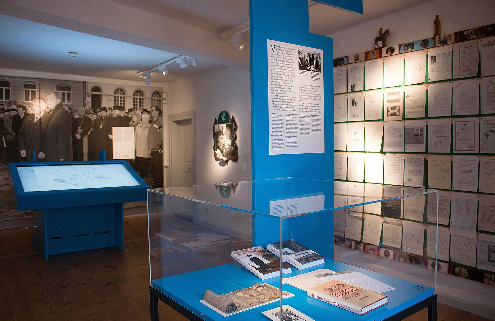 Jüdisches in Bamberg - Blick in die Ausstellung im Historischen Museum Bamberg