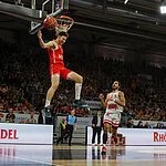 Bamberg Baskets - Würzburg Baskets / Wuerzburg / easyCredit-BBL / Basketball Bundesliga / Saison 2023/24 / Spieltag 13 / 27.12.2023, Brose Arena BambergFoto:  Daniel Löb / Loeb