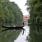 Romantic trip through Bamberg by gondola