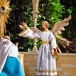 Krippe im Bamberger Dom, Szene Mariä Verkündigung