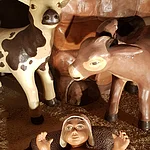 Krippe in der Erlöserkirche