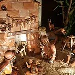 Krippe in der Erlöserkirche