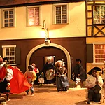 Krippe in St. Elisabeth: Gasthaus "Blaue Glocke"