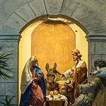 Krippe in der Kirche St. Urban