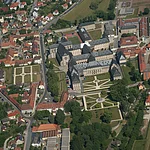 Klosterareal Ebrach aus der Vogelperspektive