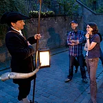 Let yourself be carried away into an atmosphere of periods long ago after thze hectic of the day in a city that calms down. The night watchmen devote themselves to history and stories and the restaurants of the Franconian Rome.