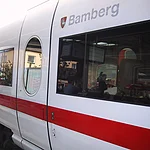 ICE "Bamberg" im Bahnhof Bamberg