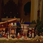 Krippe in der Kapelle der Altenburg