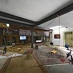 THEgallery in der alten Wassermühle aus Familienbesitz an der Itz.