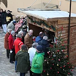 Budenzauber rund um die Lebendkrippe am Antonistift
