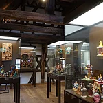 Der Ausstellungsraum im Krippenmuseum Baunach