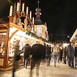 Bamberger Schwipbogen auf dem Weihnachtsmarkt