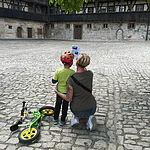 Station während der Kinderstadtrallye in der Alten Hofhaltung