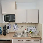 Küche mit Küchenzeile