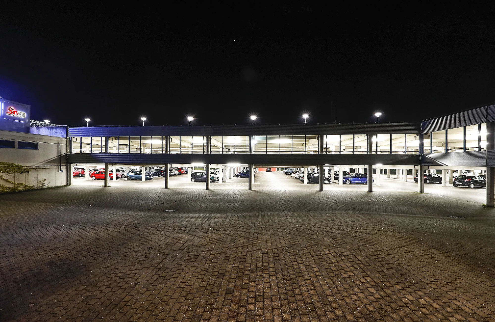 03.05.2017 neue LED-Beleuchtungsanlage im P&R-Parkhaus Heinrichsdamm der Stadtwerke Bamberg Foto: © Daniel Löb für Stadtwerke Bamberg, Abdruck honorarfrei im Rahmen der Berichterstattung über die Stadtwerke Bamberg.Daniel Löb, Auf der Hut  27, 91301 ForchheimMobil: 0171/4157296