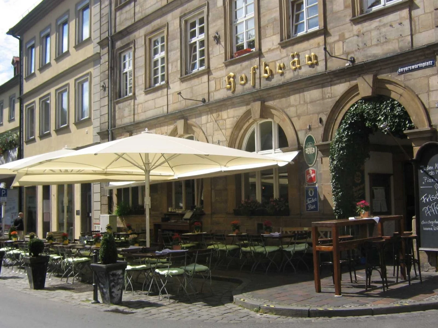 Hofbräu Ein Foto der Hofbräu Bamberg.