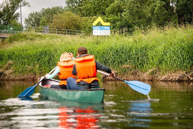 Kanufahren am Main - Gelbe Welle Kanufahren im Flussparadies Franken