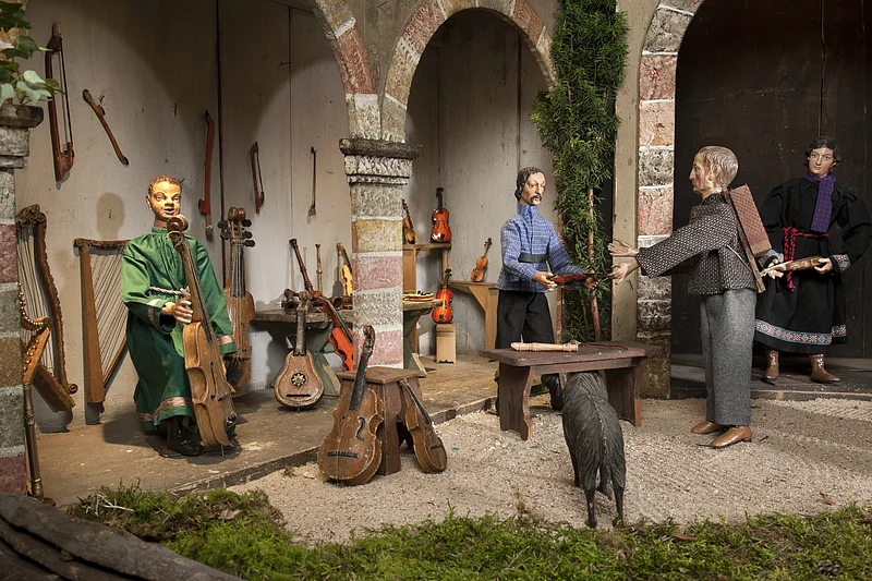 Musiker Krippe Obere Pfarre Krippe Obere Pfarre