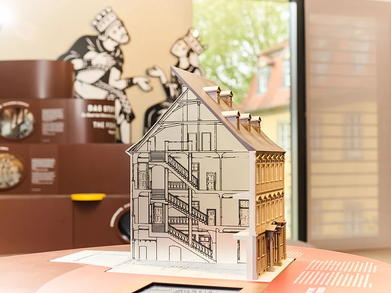 Welterbe Besuchszentrum Modell