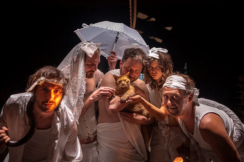 Szene im Wildwuchstheater