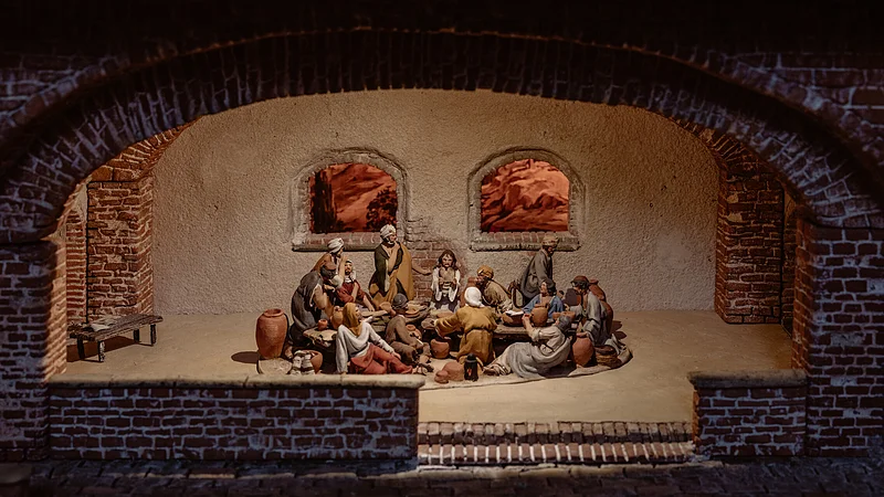 Passionskrippenausstellung in der Maternkapelle 2026 Das letzte Abendmahl