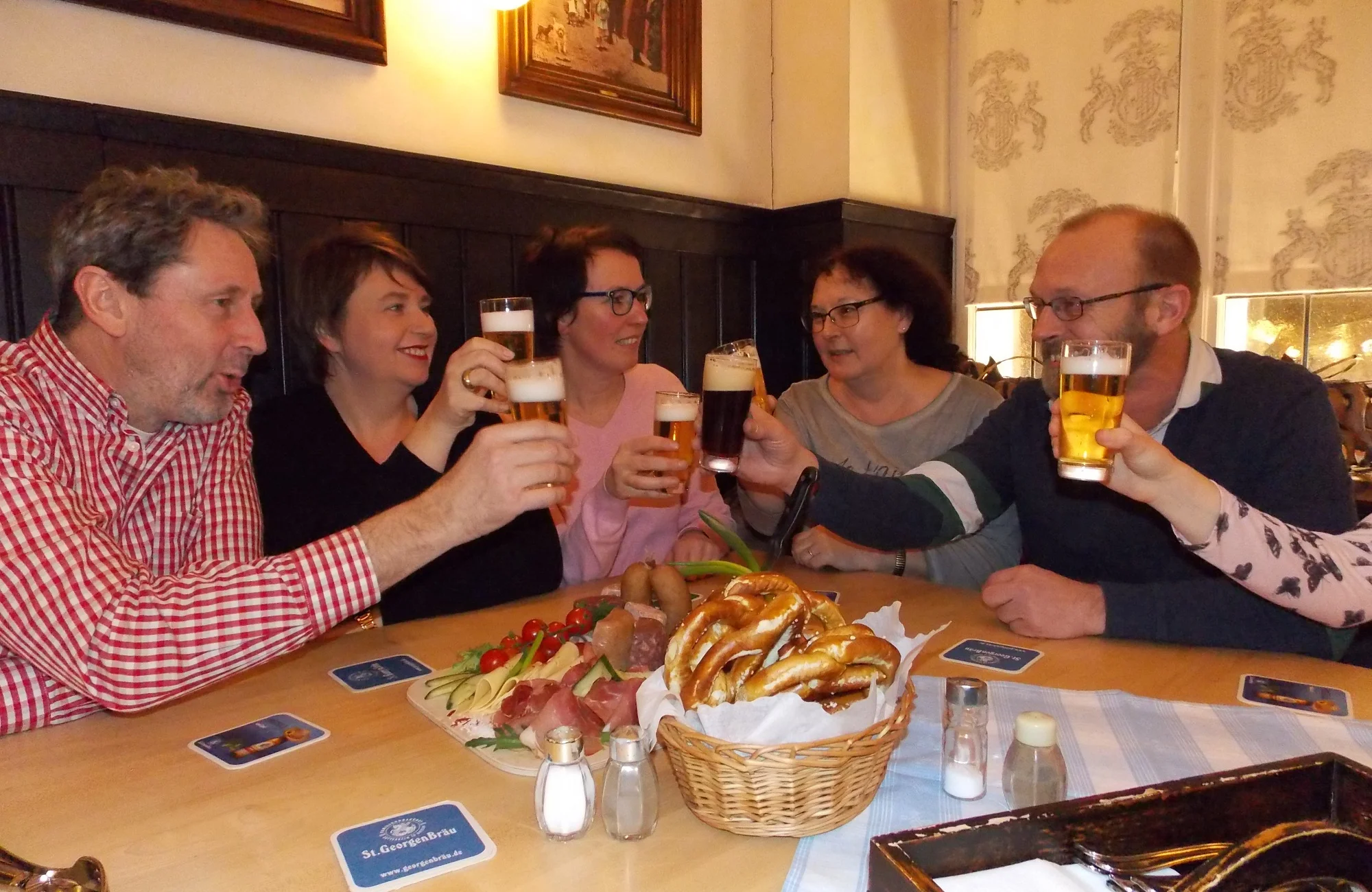 Bamberger Bierabend in geselliger Runde