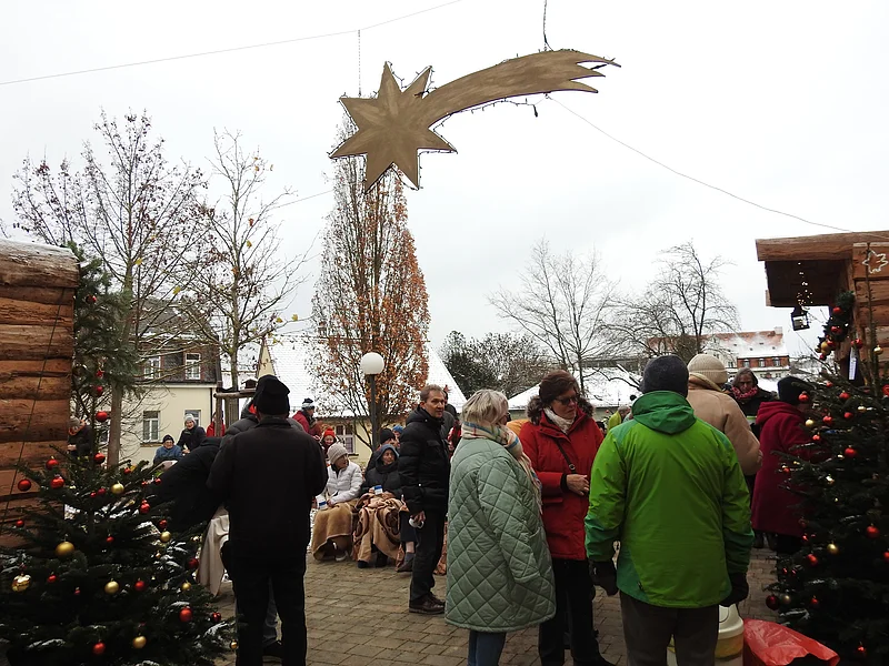 Ansicht des Krippenfestplatzes