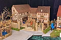Fränkische Dorfkrippe - zu sehen im Krippenmuseum Hirschaid im Bamberger Land.