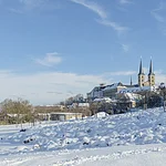 Das ehemalige Benediktinerkloster St. Michael im Schnee