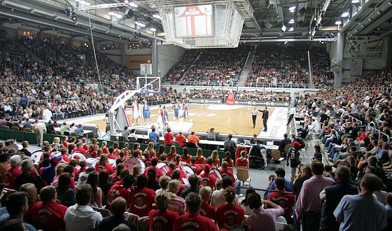 Brose Baskets Bamberg in the brose Arena