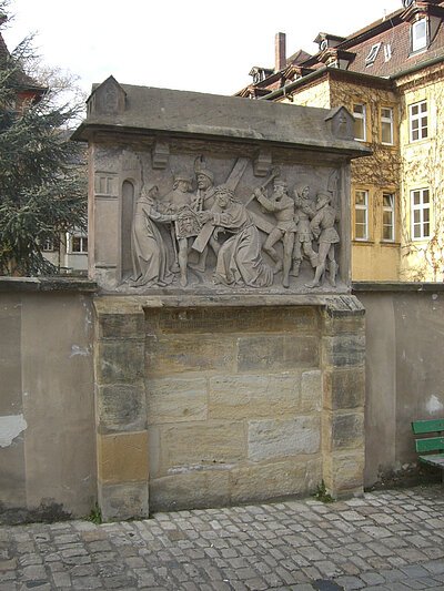 Der älteste erhaltene mittelalterliche Kreuzweg Deutschlands führt durch Bambergs Altstadt.