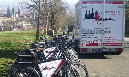 Fahrrad- und Hängerverleih durch "Bamberg und Rad"