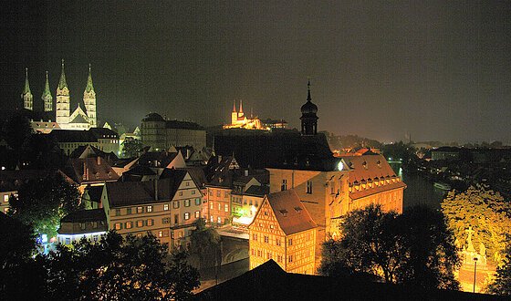 Bamberg at night