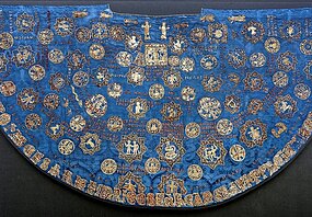 Sternenmantel von Kaiser Heinrich II - Ausstellungsstück im Diözesanmuseum